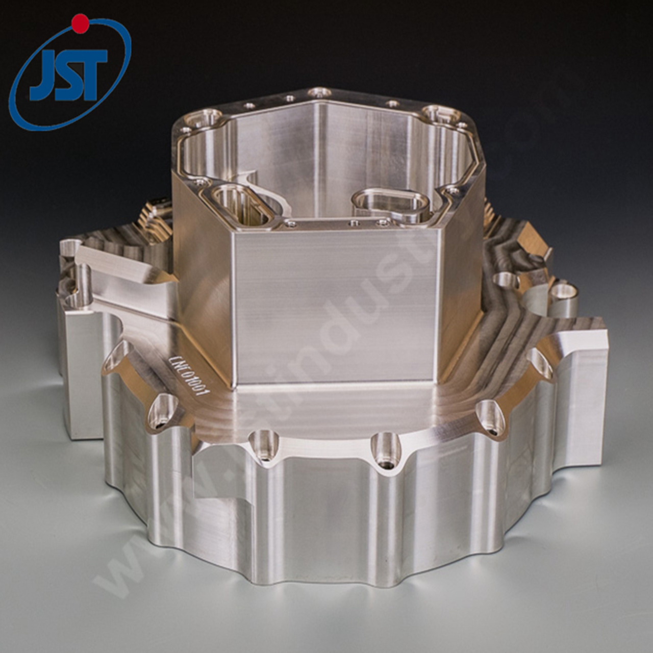 Piezas de motor de aluminio de mecanizado CNC de precisión personalizada